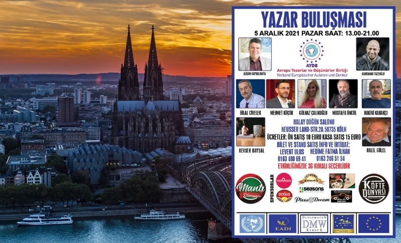 Read more about the article Almanya’da Yaşayan Türk Yazarlar Yazar Buluşmasında Biraraya Geliyor